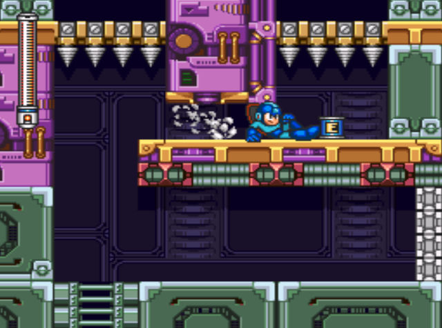 Mega Man 7 screenshot - Wily's Castle 1